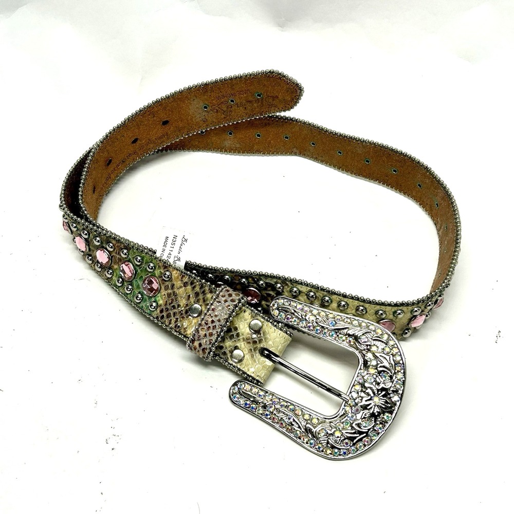 Blazin Roxx N3511424-M Women's Studded Women's Belt (C1)